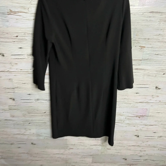 21.  Cartise black midi dress size 10 cut out detail - Picture 7 of 9